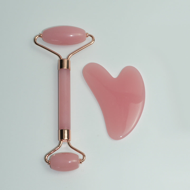 Facial Stainless Steel Massage Board Heart-shaped Eye Meridian Muscle-poking Stick