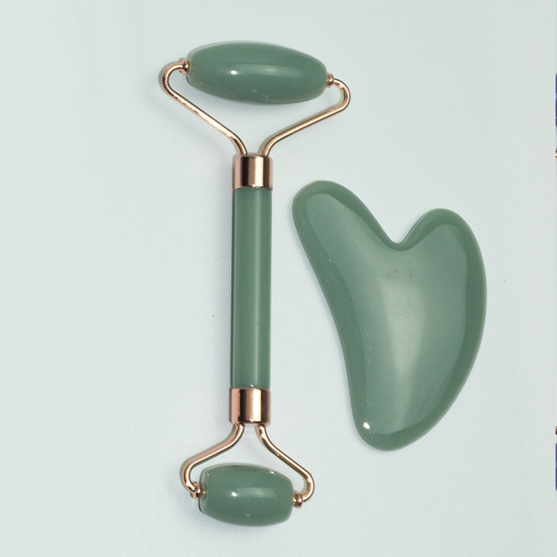 Facial Stainless Steel Massage Board Heart-shaped Eye Meridian Muscle-poking Stick